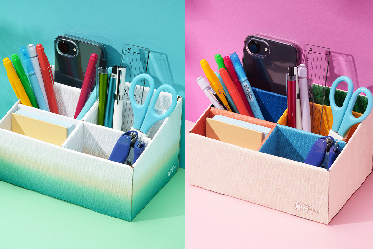 「野毛印刷社オリジナル小物入れ2種」の画像